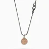 MONETA 18K Rose Vermeil & Polished Pendant