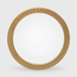 CONTINUUM 18K Yellow Gold & Black Enamel Ring