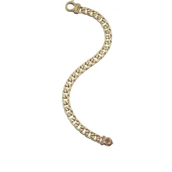 FLAMING TONGUE 18K Gold 6mm Bracelet with diamonds