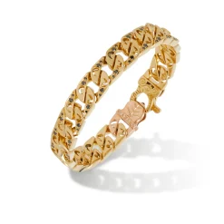 FLAMING TONGUE 18K Yellow Gold Bold Bracelet