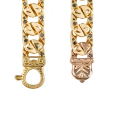 FLAMING TONGUE 18K Yellow Gold Bold Bracelet