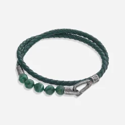 LASH 8 mm Beaded Double Bracelet