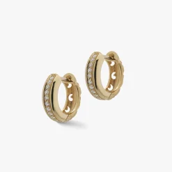 WARRIOR Hoop Slim Earrings