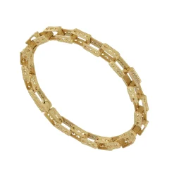 Warrior Sharp Bracelet with 18kt Yellow Gold